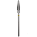 STALEKS PRO EXPERT CARBIDE NAIL DRILL BIT FRUSTUM YELLOW HEAD DIAMETER 4 MM WORKING PART 13 MM (FT70Y040/13) (№84) - STALEKS™