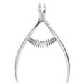 STALEKS Pro Smart 30 Spring Cuticle Nippers Full Jaw 0.27 Inch, 7 mm Ns-30-7