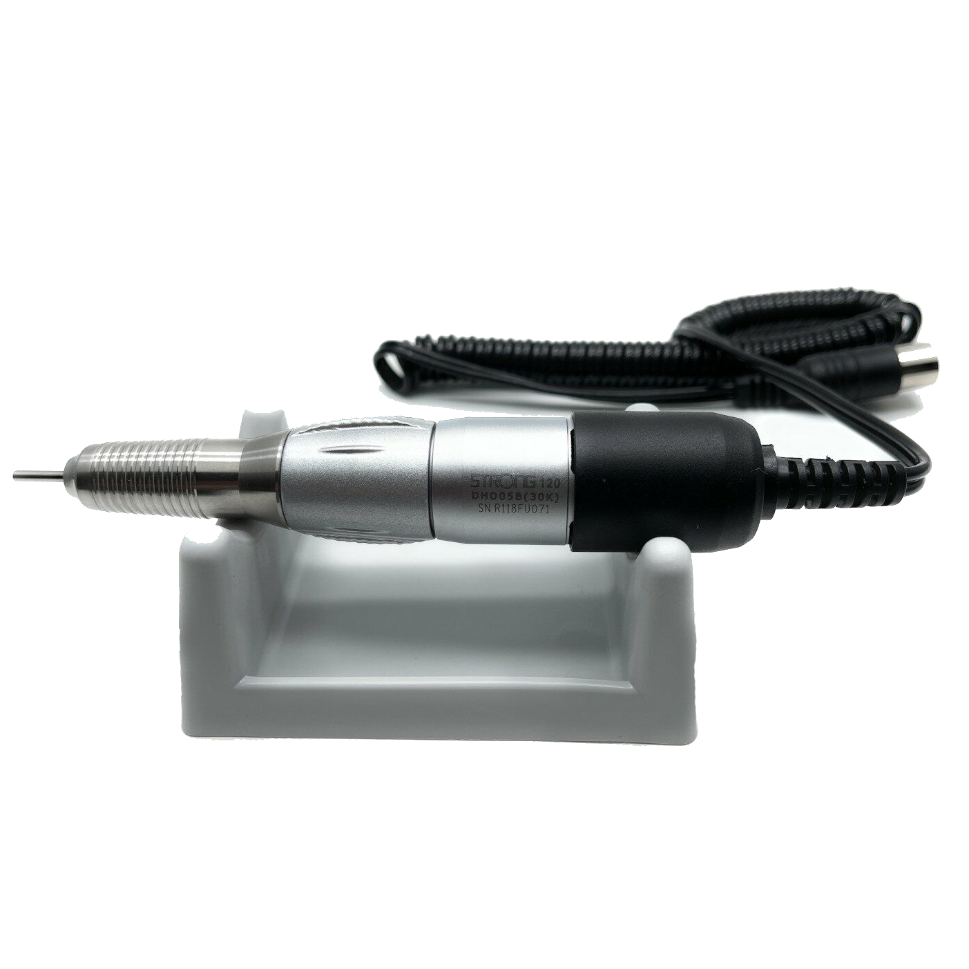 Saeshin Strong Drill 210 / 120 Silver 30K RPM Nail Drill