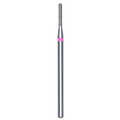 DIAMOND NAIL DRILL BIT, ROUNDED "CYLINDER", RED, HEAD DIAMETER 1.4/8MM (FA30R014/8) - STALEKS™