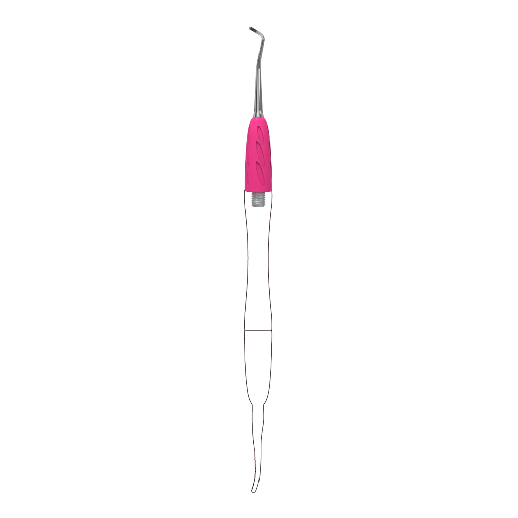 Working Part Of The Pusher Combo UNIQ 32 Curette (Bend To The Right) -STALEKS