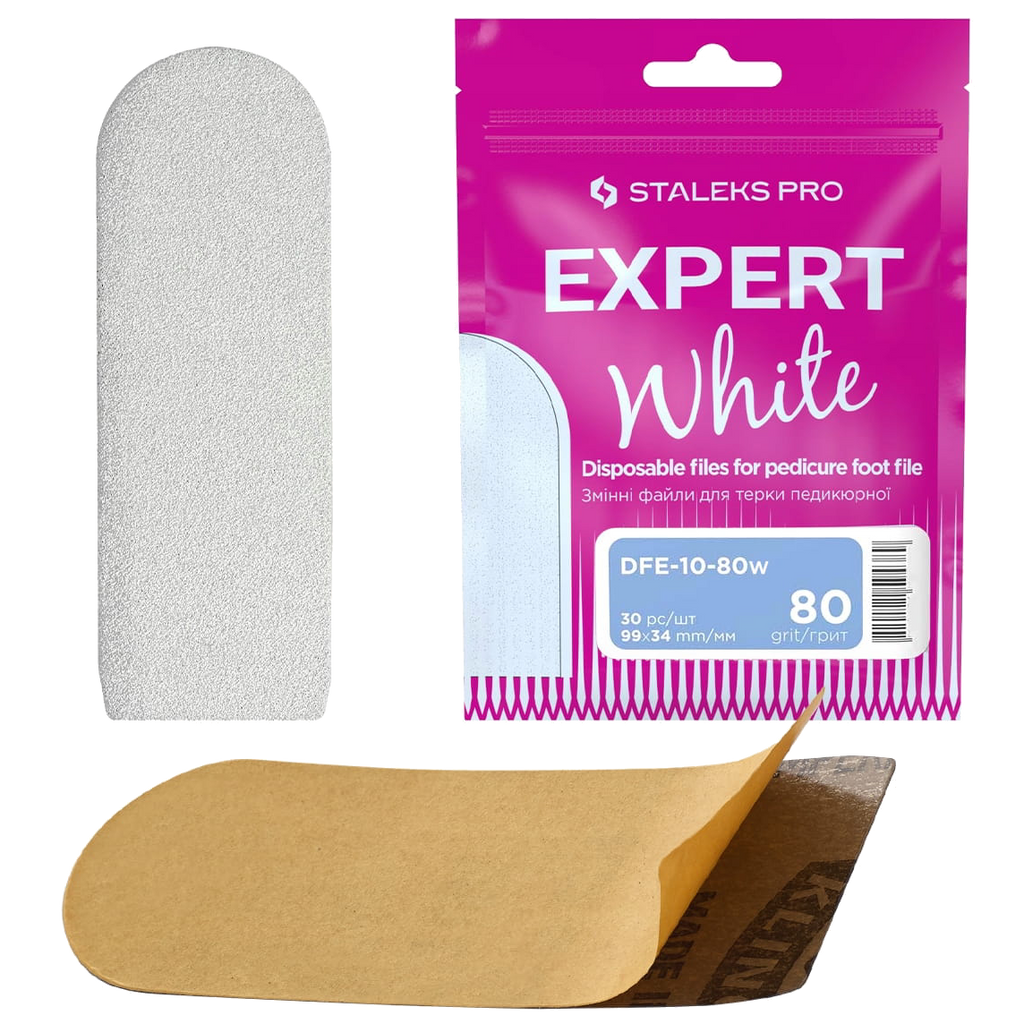 STALEKS PRO EXPERT 10 REPLACEABLE ABRASIVE KIT FOR PEDICURE RASPS(30 PCS) DFE-10 - STALEKS™