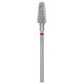 CARBIDE NAIL DRILL BIT, "CORN", RED, HEAD DIAMETER 6/14MM (FT70R060/14) (№67)- STALEKS™