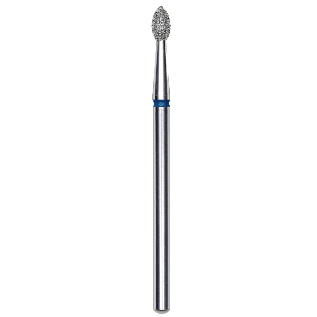 DIAMOND NAIL DRILL BIT, "BUD", BLUE, HEAD DIAMETER 2.5/4.5MM (FA60B025/4.5) - STALEKS™