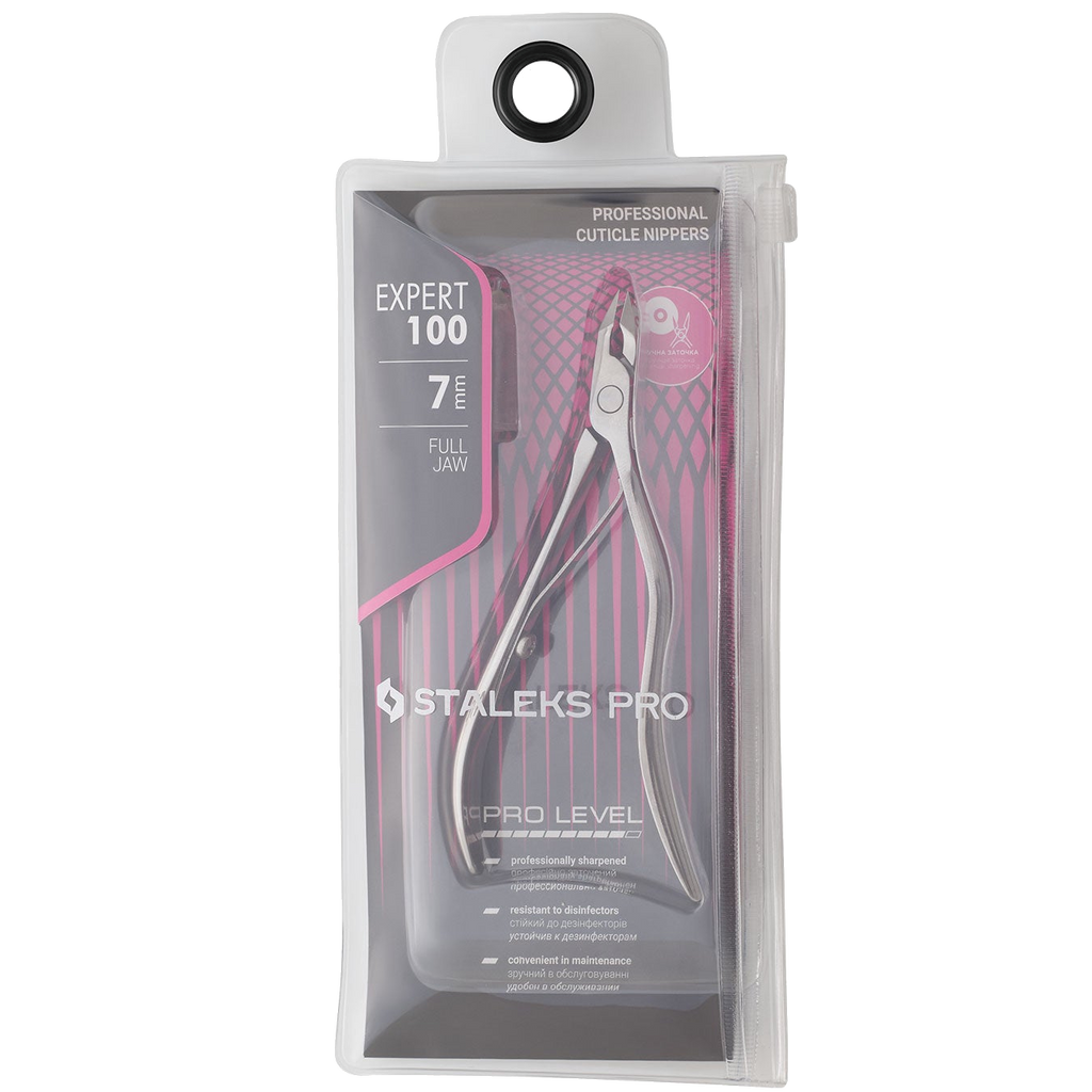STALEKS Professional Cuticle Nippers Staleks Pro Expert Ne-100-7