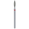 Staleks - Diamond Nail Drill Bit "Flame" Red, 2.3 mm (FA10R023/10)