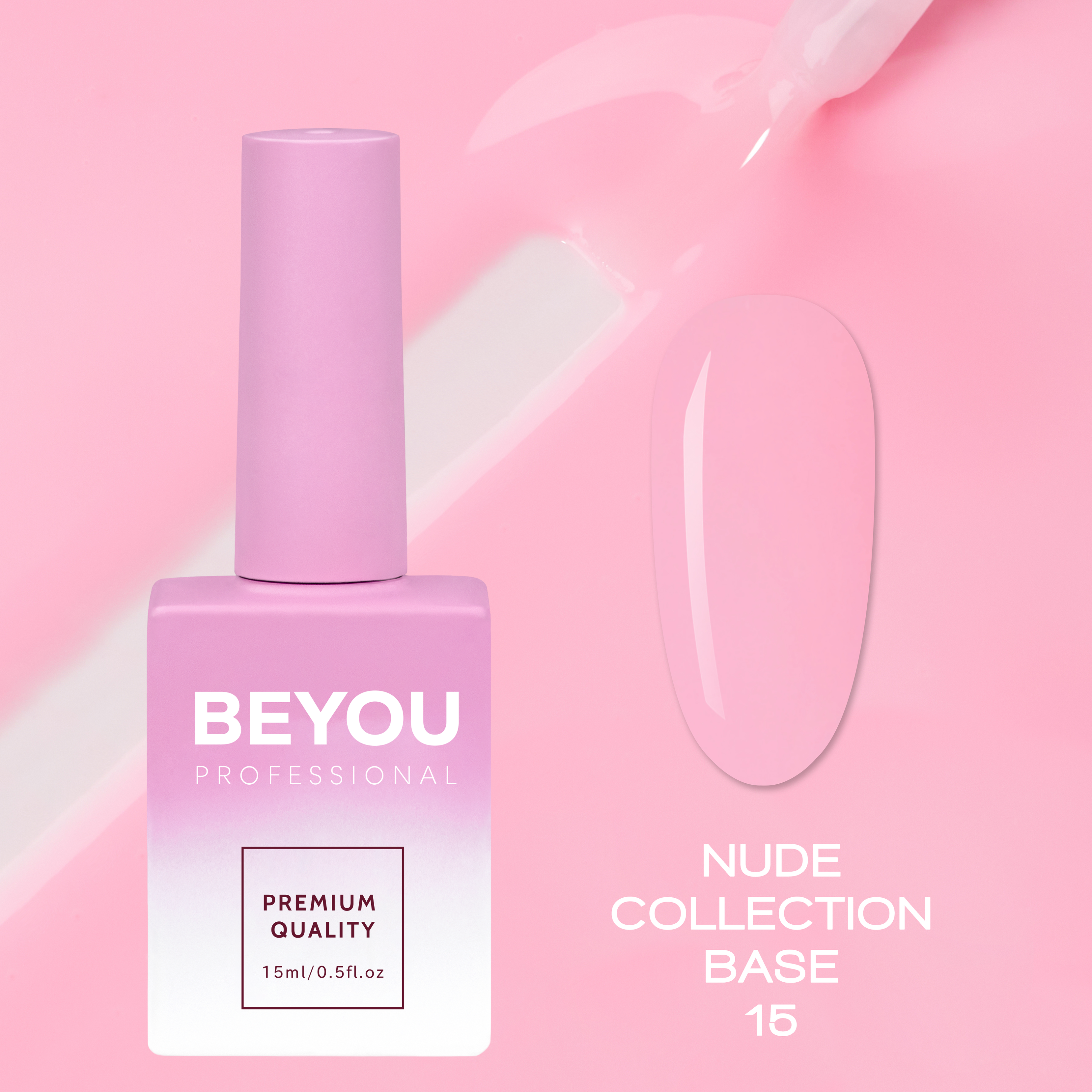 BEYOU Professional Nude collection Base 15 15 ML