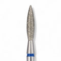 Elite Embrace Professional 2.3*10 mm Flame Nail Drill Bit Blue