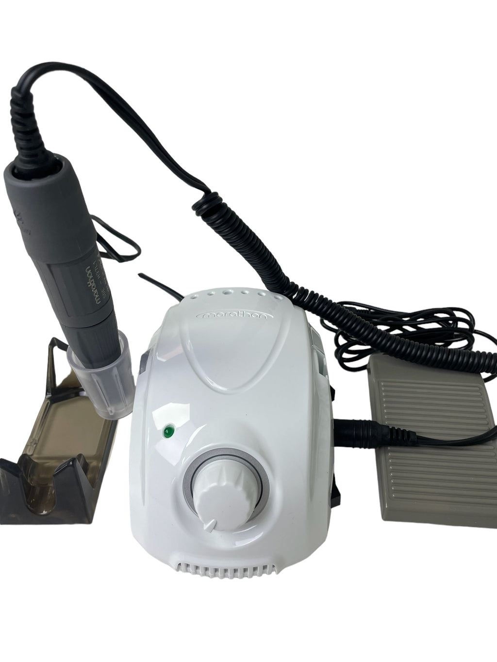 SAEYANG Marathon Champion 3 Nail Drill Machine. Original, Made in Korea. Grey Handpiece 35000 PRM