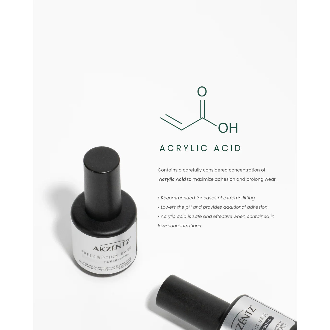 Akzentz Prescription Super-Bond Base Coat 15ml/0.5oz