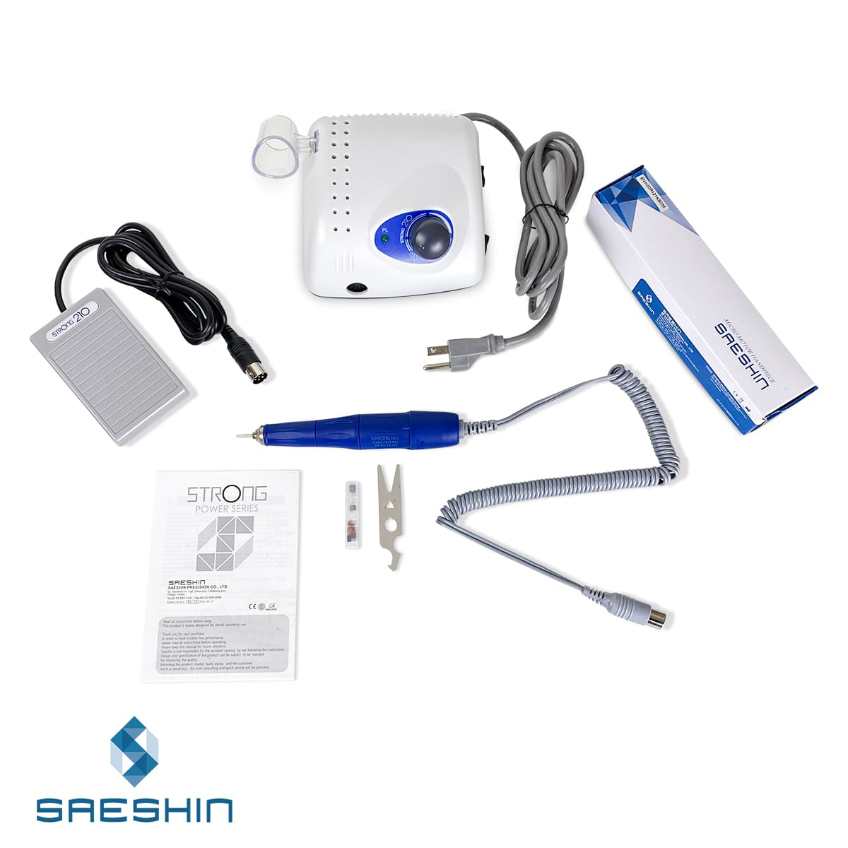 Saeshin Strong 210 / 105L 35K RPM Nail Drill