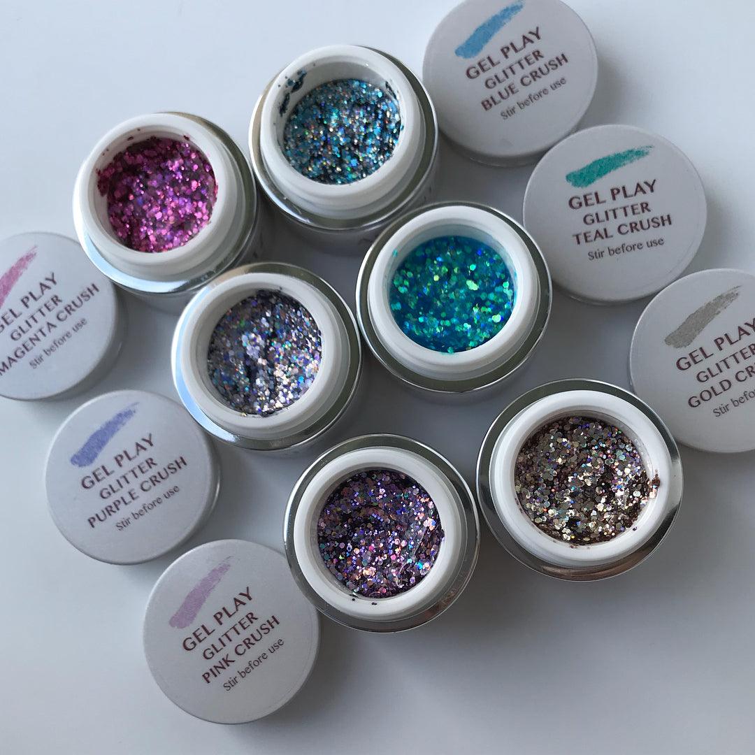 Akzentz Gel Play - Glitter Crush Purple