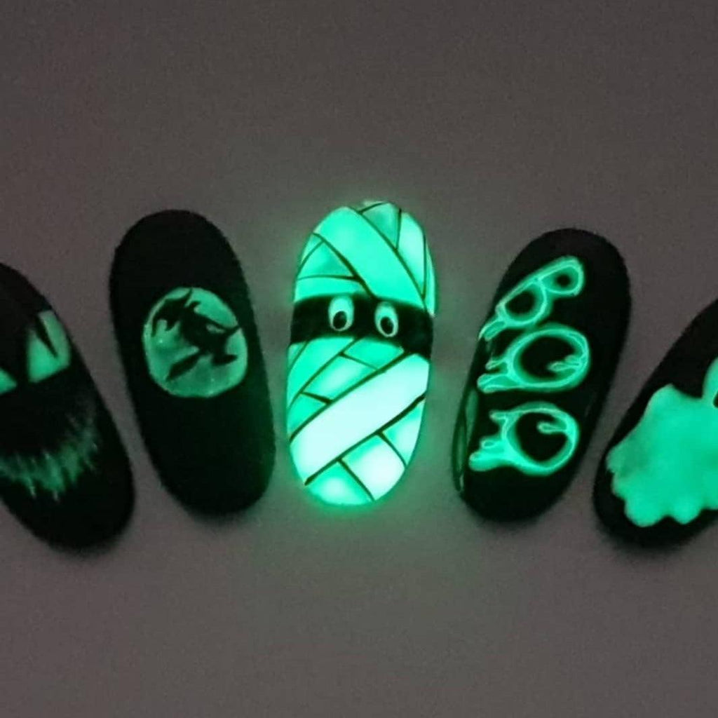 Akzentz Lights Out Glow-In-The-Dark Gel Top Coat