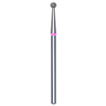 DIAMOND NAIL DRILL BIT, "BALL", RED, HEAD DIAMETER 2.7MM (FA01R027) - STALEKS™