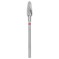 CARBIDE NAIL DRILL BIT, "CORN", RED, HEAD DIAMETER 5/13MM (FT90R050/13) (№81) - STALEKS™