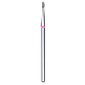 DIAMOND NAIL DRILL BIT, "BUD", RED, HEAD DIAMETER 1.2/3MM (FA50R012/3) - STALEKS™