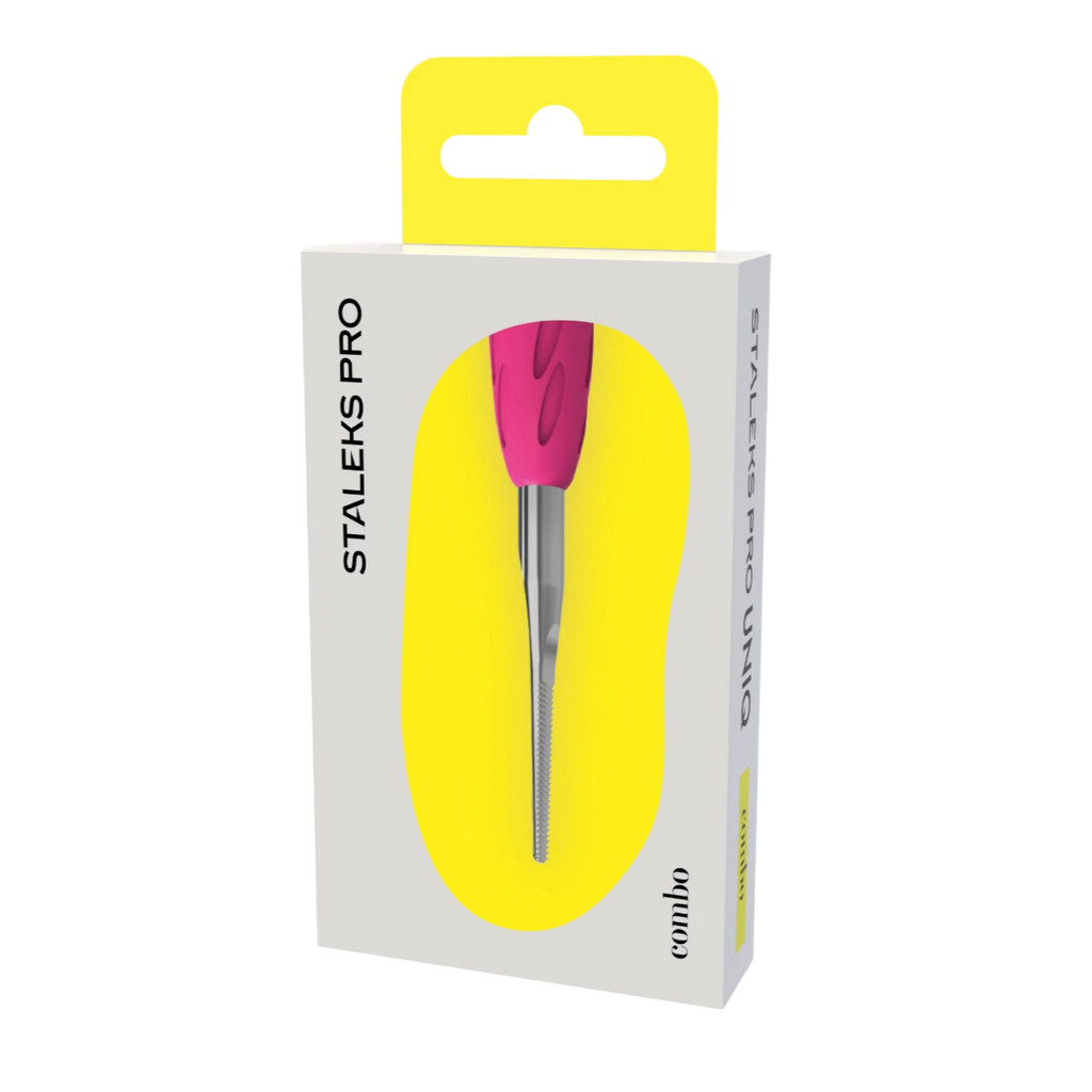 Working Part Of The Pusher Combo UNIQ 38 Straight Toenail File -STALEKS