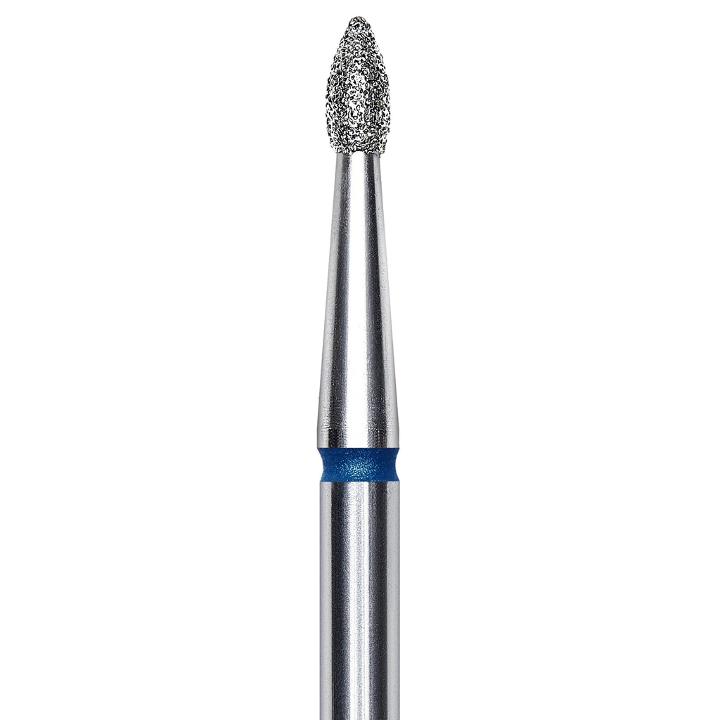 DIAMOND NAIL DRILL BIT, "BUD", BLUE, HEAD DIAMETER 1.8/4MM (FA60B018/4) - STALEKS™