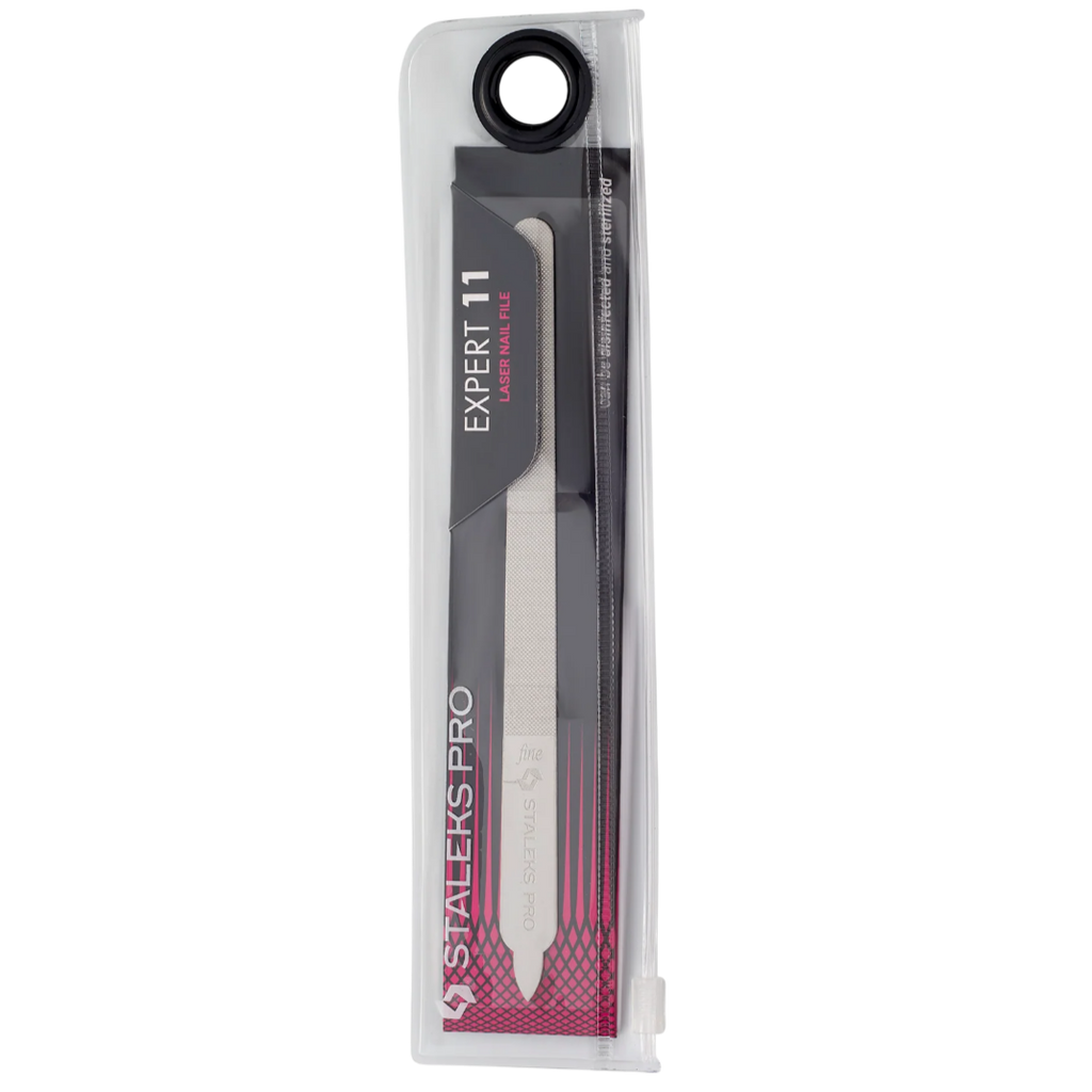 Laser Nail File EXPERT 11 155 mm (Straight With Handle) FE-11-155 -STALEKS