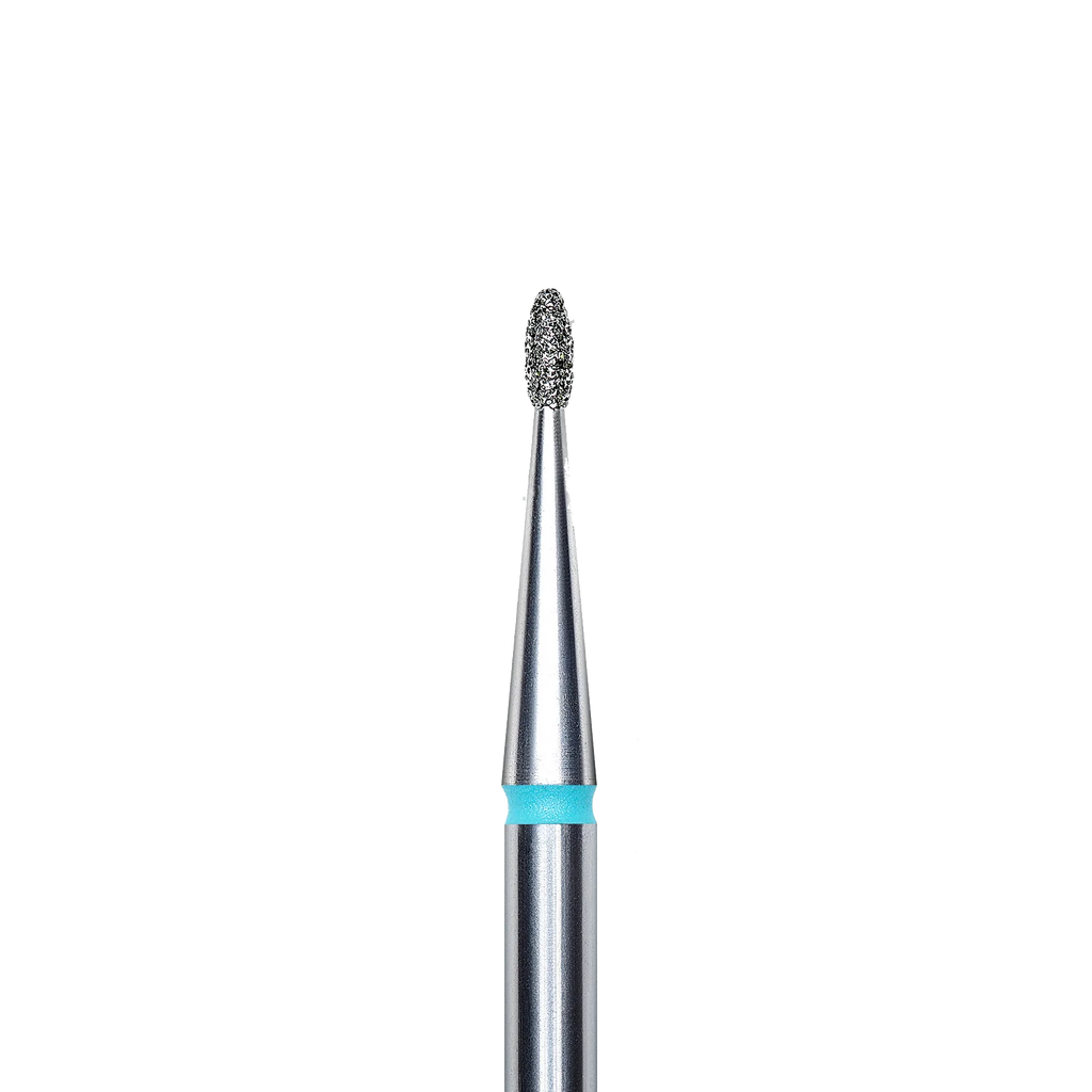DIAMOND NAIL DRILL BIT, "BUD, BLUE, HEAD DIAMETER 1.2/3 MM (FA50B012/3) - STALEKS™
