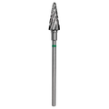 CARBIDE NAIL DRILL BIT, "CONE", GREEN, HEAD DIAMETER 6/14MM (FT71G060/14) (№70) - STALEKS™