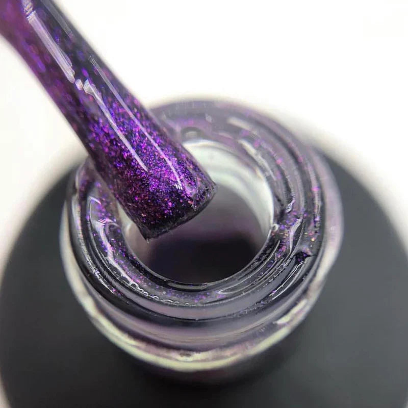 Luxio - Effects Purple Shimmer Top Gel