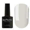 Komilfo Gel Polish Deluxe Series D072 (light blue-gray, with barely noticeable shimmer ), 8 ml