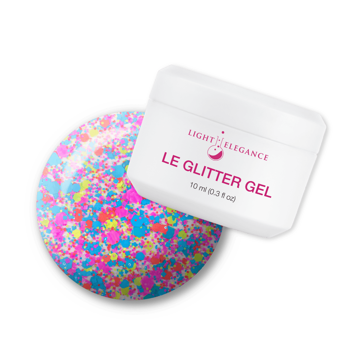 Light Elegance Glitter Gel - Sangria