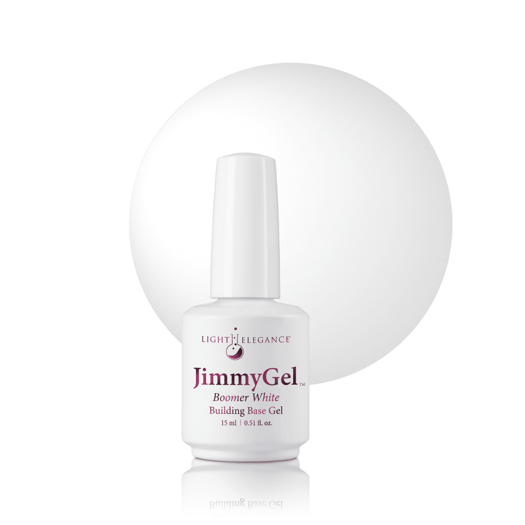 Light Elegance JimmyGel Soak-Off Building Base - Boomer White