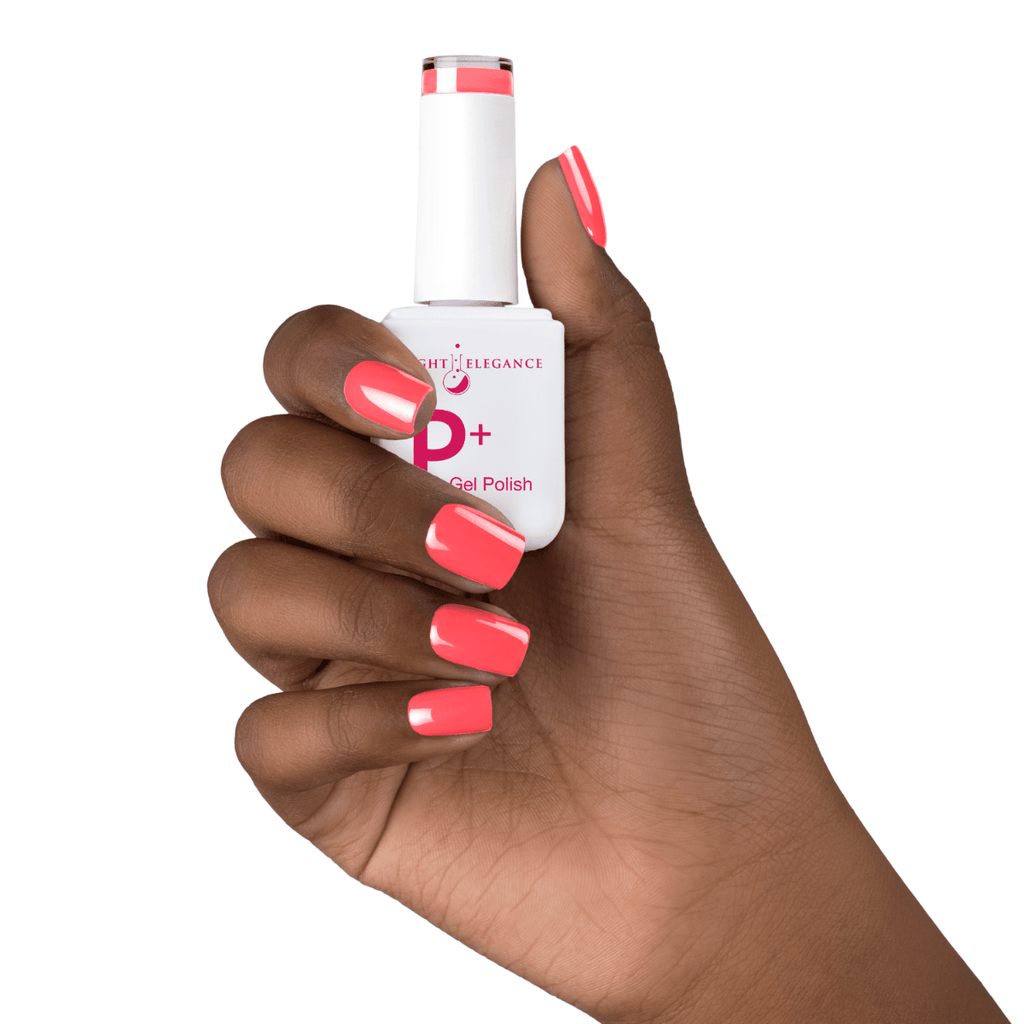 Light Elegance P+ Soak-Off Color Gel Polish - Short Skirt, Flirt Flirt