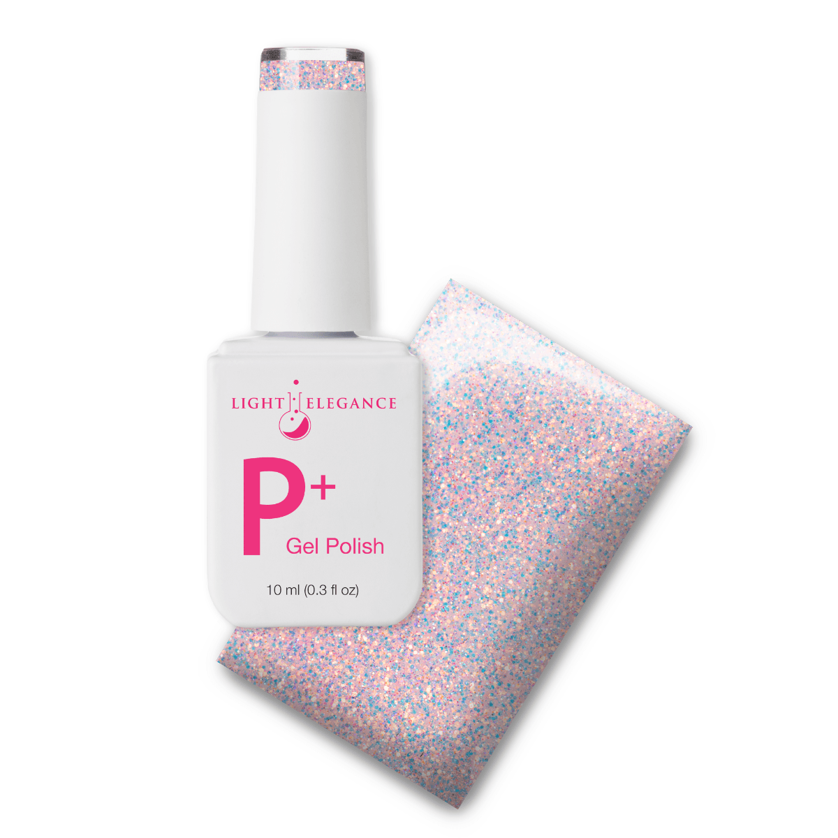 Light Elegance P+ Soak-Off Glitter Gel Polish - Bee In Your Bonnet