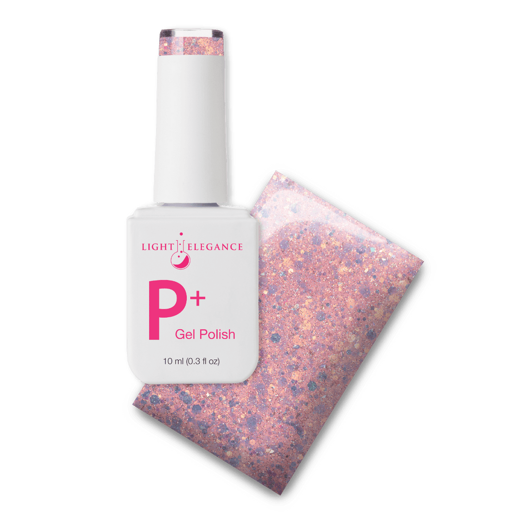 Light Elegance P+ Soak-Off Glitter Gel Polish - My Masterpiece