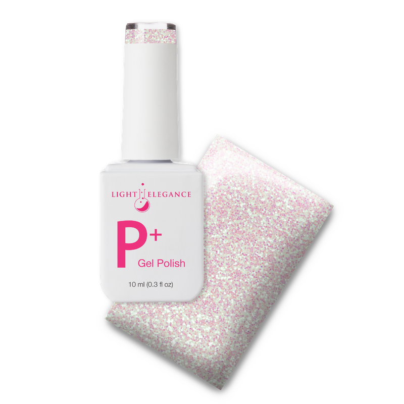 Light Elegance P+ Soak-Off Glitter Gel Polish - Space Cadet