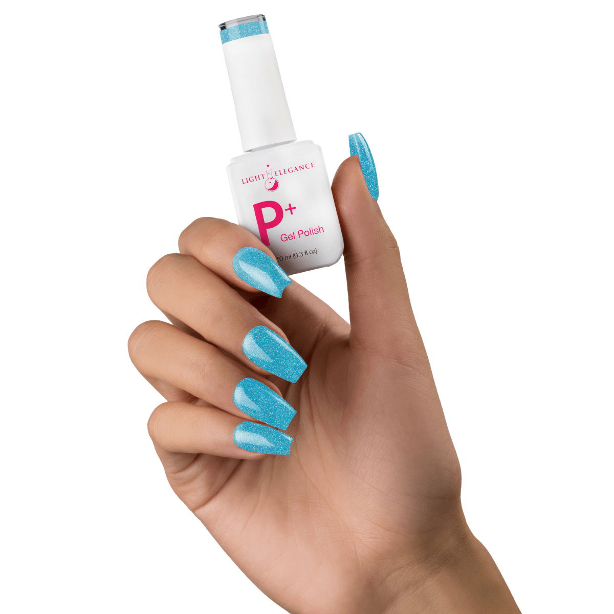 Light Elegance P+ Soak-Off Glitter Gel Polish - Stay Cool
