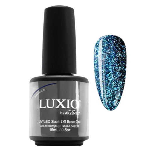 Luxio - Blue Effects Shimmer Top Gel