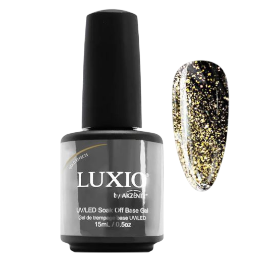 Luxio - Effects Gold Shimmer Top Gel