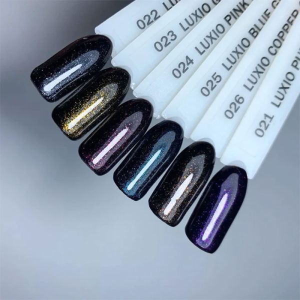 Luxio - Effects Gold Shimmer Top Gel