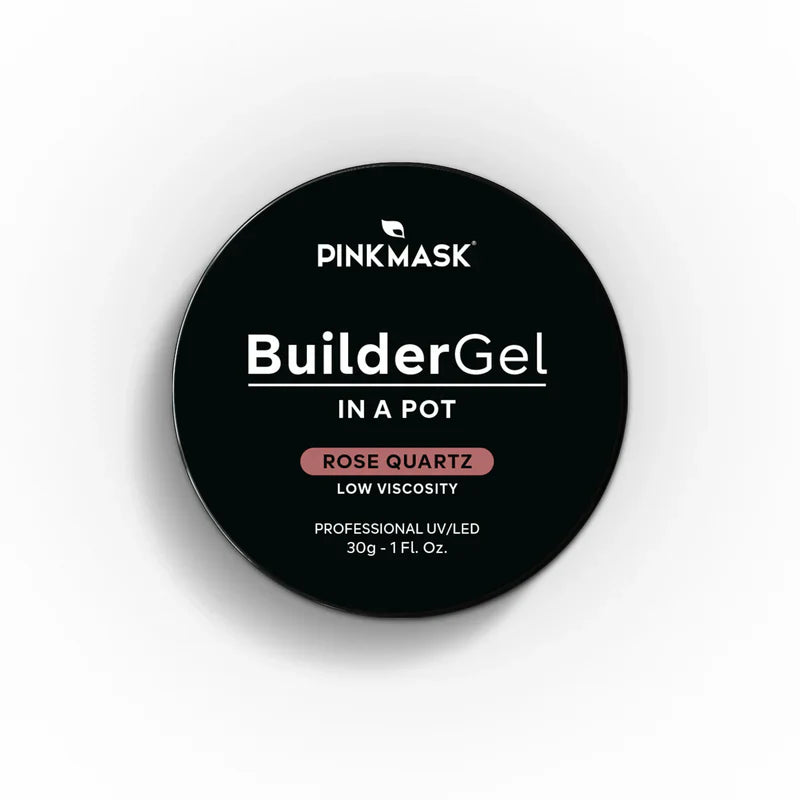 Pink Mask - Builder Gel in a Pot Rose Quartz