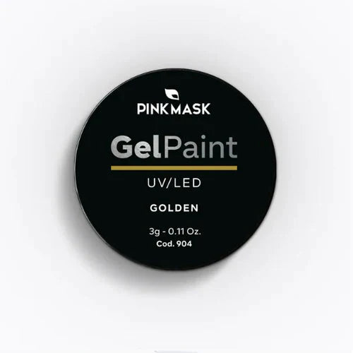 Pink Mask - Gel Paint Golden