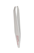 STALEKS BEAUTY & CARE 41 TYPE 4 EYEBROW TWEEZERS COMPACT SIZE SLANT WHITE TBC-41/4- STALEKS™