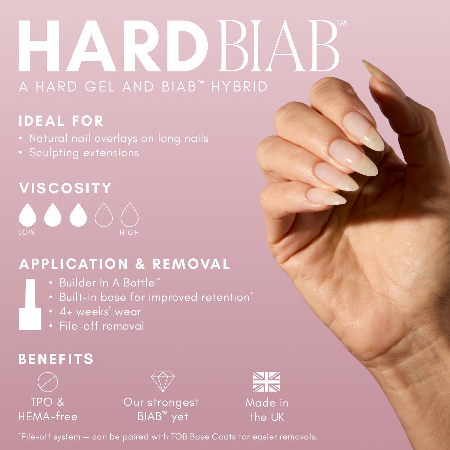 The GelBottle - Dreamer Hard Builder Gel BIAB, 20ml